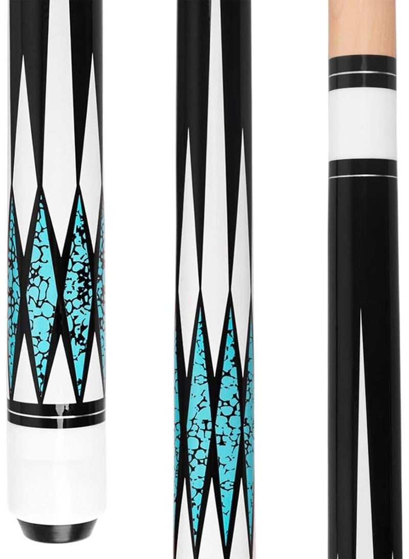 Pool Cue Stick - 58 inch Maple Billiard Pool Stick (Size : BLUE)